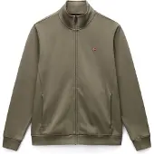 Napapijri Sudadera con cremallera 'Balis' caqui