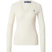 Ralph Lauren para mujer. 211971866001 Cárdigan de lana y cachemira beige (XL), Casual, Manga larga, outlet 2026.