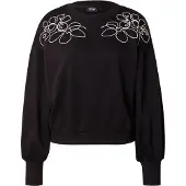 ONLY Sudadera 'ONLBROOKE' negro / blanco