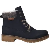 Rieker Botines con cordones navy
