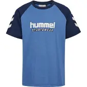 Hummel Camiseta funcional ópalo / negro / blanco