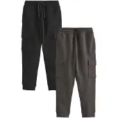Next Pantalón gris oscuro / negro