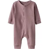 TWO SOON Pijama entero/body mora