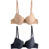 Next Sujetador beige / navy