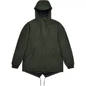 Rains - Chaquetas - Fishtail Jacket W3 Green - Talla XS - Verde