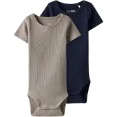 TWO SOON Pijama entero/body navy / piedra