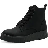 Tamaris Botines con cordones negro
