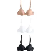 Next Sujetador beige / negro / blanco