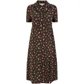 Yumi Vestido verde / rojo / negro