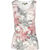 KOROSHI Top rosa / rojo / negro / blanco