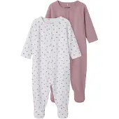 TWO SOON Pijama rosa / offwhite