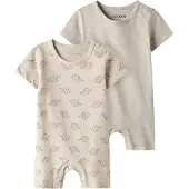 TWO SOON Pijama beige / arena / gris claro