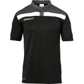 Uhlsport Camiseta funcional gris basalto / negro / blanco