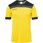Uhlsport Camiseta de fútbol amarillo / gris / negro
