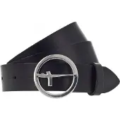 Tamaris Cinturón negro / plata