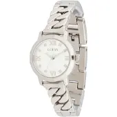 GUESS Reloj analógico 'BEJEWELED' plata