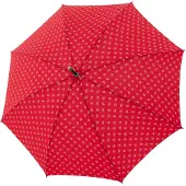 Doppler Zürs Paraguas de palo 91 cm rojo