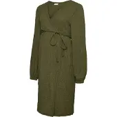 Mamalicious Vestido 'MLSigga Tess' verde oscuro