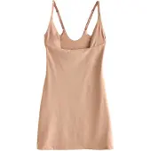 Next Vestido de corpiño piel