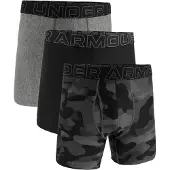 Under Armour Calzoncillo boxer gris / negro