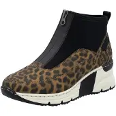 Rieker Botas de tobillo umbra / negro