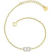 Glanzstücke Pulsera oro / plata