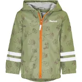 Playshoes Chaqueta funcional gris oscuro / verde / naranja