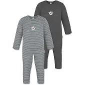 Normani Pijama entero/body 'Waverly' gris / negro denim