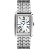 Fossil Reloj analógico 'Carraway' azul / negro / plata / blanco
