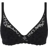 Chantelle Co Bra Tshirt Plunge Foam Black Talla: C80 | Brasieres Outlet | Mujer | Negro