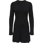 ONLY Vestido de punto negro