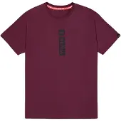 Alpha industries Camiseta 'Alpha Puff' rojo cereza / negro
