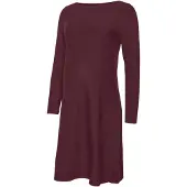 Vero moda Maternity Vestido de punto merlot