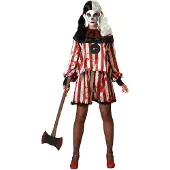 Atosa Disfraz De Mujer De Payaso De Halloween
