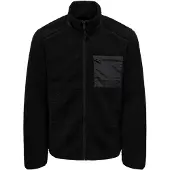 Only & Sons Chaqueta polar 'ONSDallas' negro