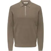 Only & Sons Jersey 'ONSPhil' taupe