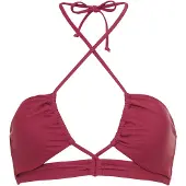 LASCANA Top de bikini 'Gina' rojo violáceo