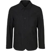 Selected Chaqueta saco 'SLHLANDON' gris oscuro / blanco