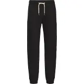 !Solid Pantalón 'SIMAS' negro / blanco