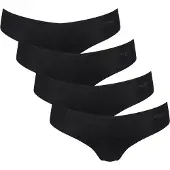 Sloggi Tanga ' ZERO Modal 2.0 Hipstring ' negro
