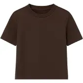 Eoselio Camiseta marrón oscuro