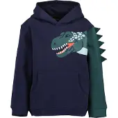 Blue Seven Sudadera azul noche / petróleo / blanco