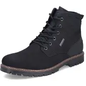 Rieker Botas con cordones negro