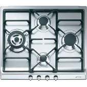 Smeg Placa De Gas Classica Ser60sgh3 60 Cm 4 Fuegos