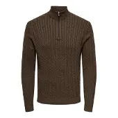 Only & Sons Jersey 'ONSLoui' chocolate