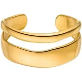 Purelei Twin Tides Ring Gold Talla: OS | Anillos Outlet | Mujer | Amarillo