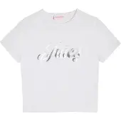 Juicy Couture Camiseta plata / blanco