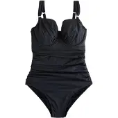 Next Bañador moldeador negro