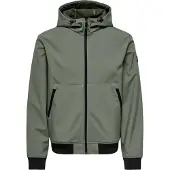 Only & Sons Chaqueta de entretiempo 'ONSBOWIE' oliva / negro