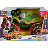 Hot Wheels Coche Teledirigido Monster Truck Tiburones Vs Dinosaurios